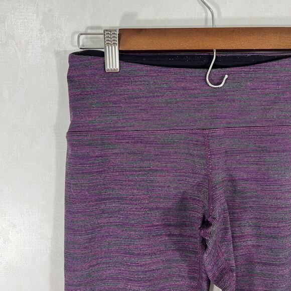 Tuff Athletics Stretch Legging Multi color Size S Purple Gray - Picture 3 of 7